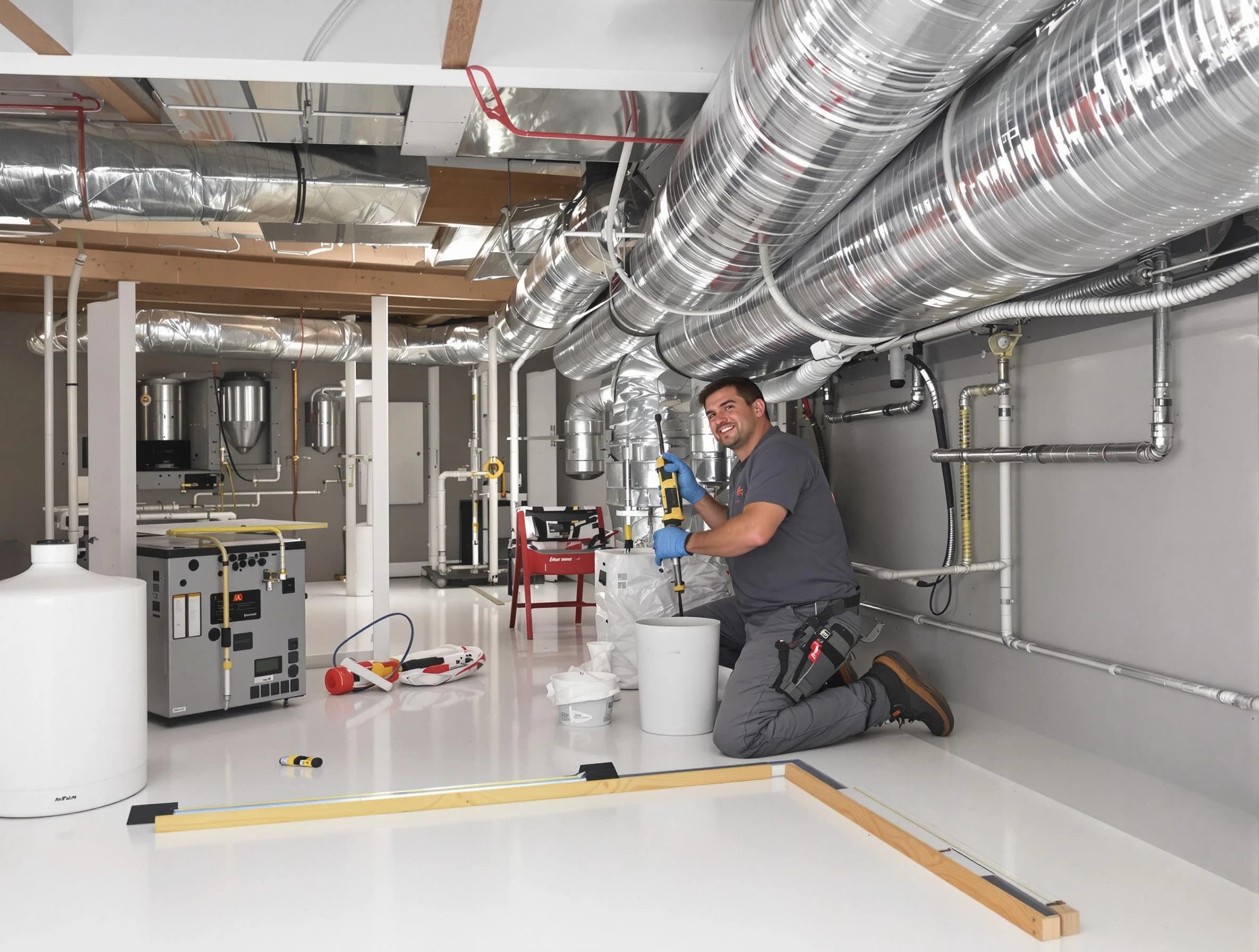 Professional duct sealing service by Ashland Air Duct Cleaning in Ashland