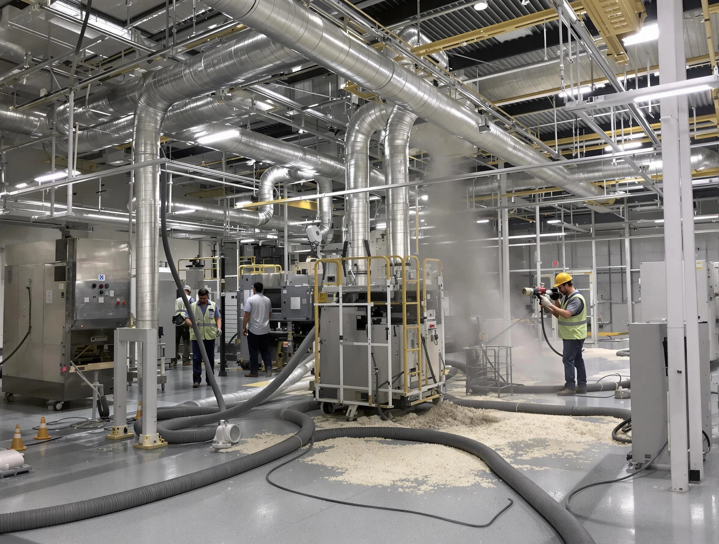 Heavy-duty industrial duct cleaning by Ashland Air Duct Cleaning in Ashland