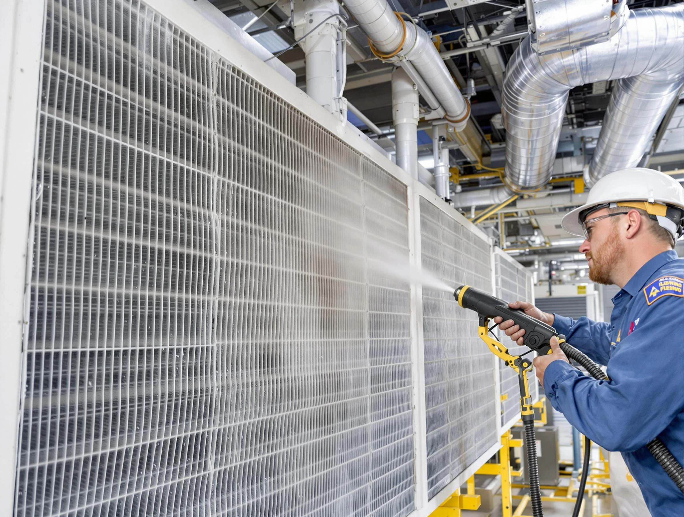 Professional commercial coil cleaning by Ashland Air Duct Cleaning in Ashland